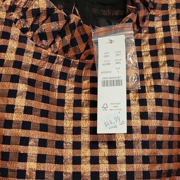 j Crew Sleeveless Ruched High Neck Blouse - Picture 3 of 10